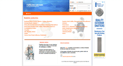 Desktop Screenshot of papelerasanjuan.com.ar